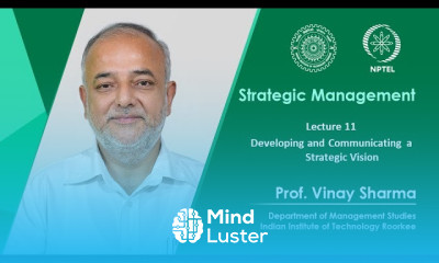 Lecture 11 Developing and Communicating a Strategic Vision