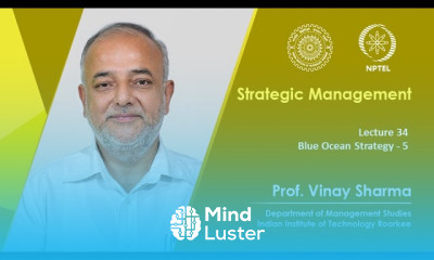 Lecture 34 Blue Ocean Strategy 5