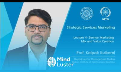 Lecture 04 Service Marketing Mix and Value Creation