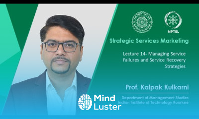 Lecture 14 Managing Service Failures and Service Recovery Strategies