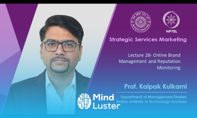 Lecture 28 Online Brand Management and Reputation Monitoring