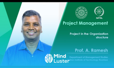 Lecture 11 Project in the Organization structure