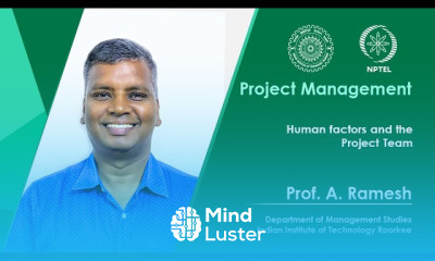 Lecture 12 Human factors and the Project Team