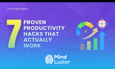 7 Proven Productivity Hacks That Actually Work The Knowledge Academy