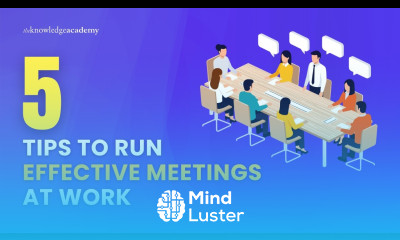 5 Tips to Run Effective Meetings at Work The Knowledge Academy