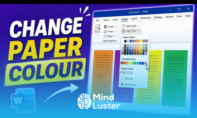 How to Change the Page Color in a MS Word Document The Knowledge Academy