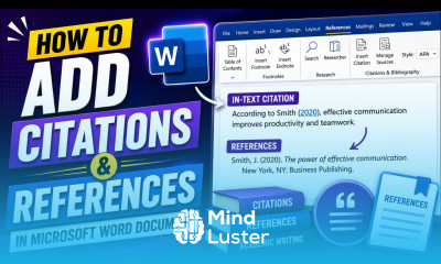How to Add Citations and References in Microsoft Word Document The Knowledge Academy