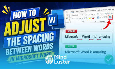 How to Adjust the Spacing Between Words in Microsoft Word The Knowledge Academy