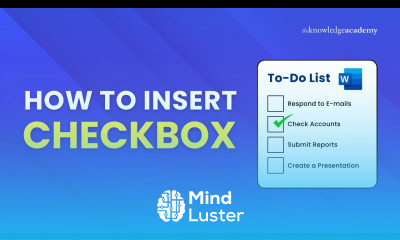 How to Insert a Clickable Checkbox in Microsoft Word 2025
