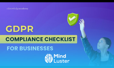 GDPR Compliance Checklist for Businesses The Knowledge Academy