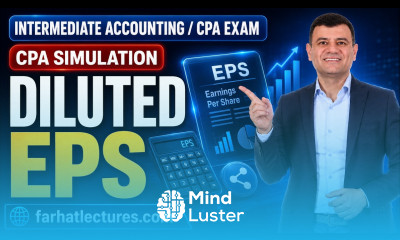 Basic EPS and Diluted EPS CPA Exam Simulation