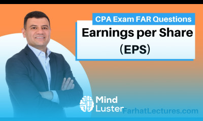 Comprehensive Example Webster Corp Earnings per Share EPS Intermediate Accounting CPA Exam FAR