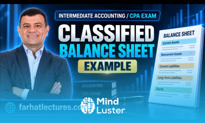 Classified Balance Sheet Example