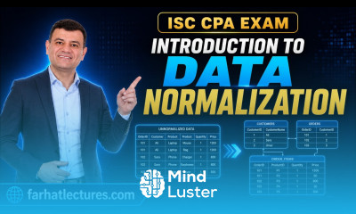Introduction Data Normalization Information Systems and Controls ISC CPA Exam
