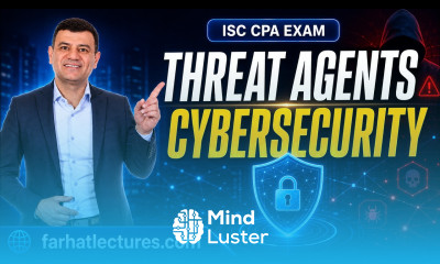 Threat Agents in Cybersecurity Information Systems and Controls ISC CPA exam