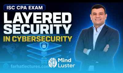 Layered security in cybersecurity Information Systems and Controls ISC CPA Exam