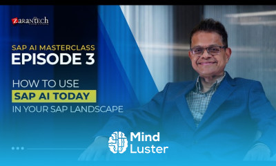 SAP AI Masterclass Ep 3 How to Use SAP Al Today in Your SAP Landscape ZaranTech