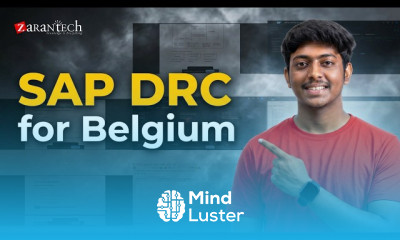Belgium Scenario Mapping Localization and Testing Flow SAP DRC ZaranTech