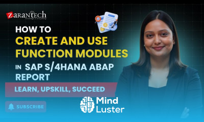 How to Create and Use Function Modules in SAP ABAP ZaranTech