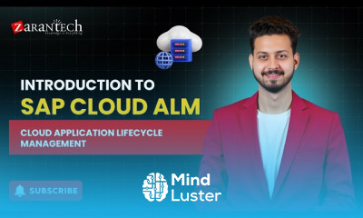Introduction to SAP Cloud ALM ZaranTech