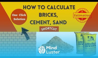 How to Calculate Bricks Cement Sand Building Estimation Costing
