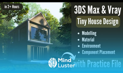 Tiny House Design in 3DS Max and V ray