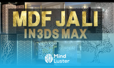 How to Make Jali Design in 3DS Max CNC Jali Tutorial