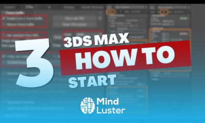 3ds Max Tutorial Beginner Guide How to start Important settings