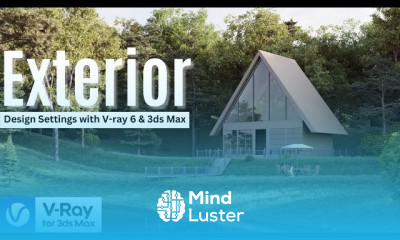 Exterior Architectural Visualization in V RAY 6 3DS Max Complete Tutorial from Basic to Advance