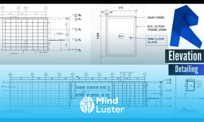 Complete Elevation Details in Revit BIM Details of Elevation Tuturial