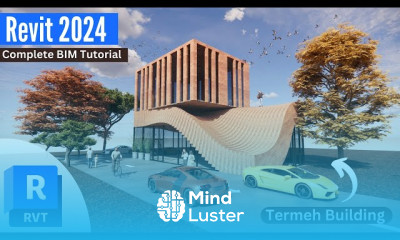 Revit BIM Complete Project Tutorial Termeh Building in English
