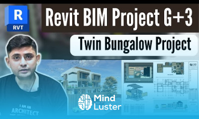 Revit BIM Project G 3 Twin Bungalow Project