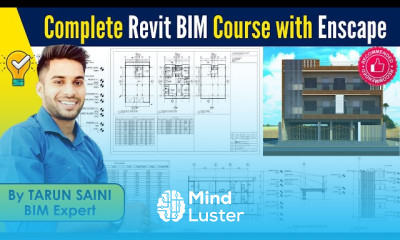 Complete BIM Revit Course with Enscape With Complete Project
