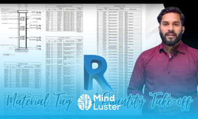 Material Tag and Quantity Take off in Revit Architecture