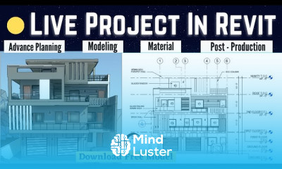 Live Project in Revit Architecture 45 x60 House Plan