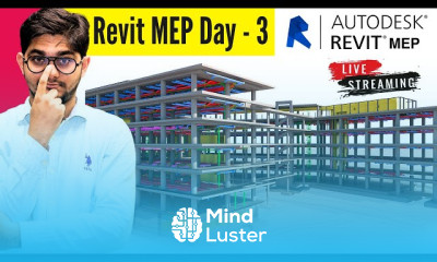 Revit MEP Youtube LIVE PART 3 Complete Commercial Project in Revit MEP