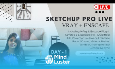 Sketchup LIVE Training Day 1 Complete Overview of the Course