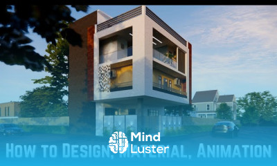 How to Design Complete House in Sketchup 30 X35 House Design Material Animation