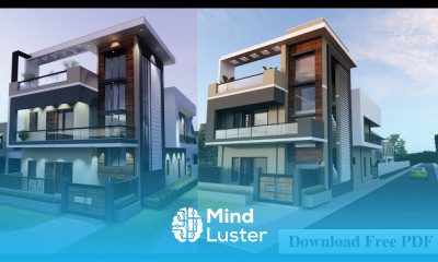 How to make 30 x60 House Design in Sketchup with Enscape Sketchup Complete Tutorial