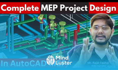 Complete MEP design of Hospital with AutoCAD MEP HVAC Electrical Plumbing