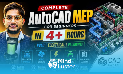 Complete AutoCAD MEP For Beginners in Hotel HVAC Electrical Plumbing