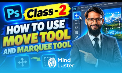 Photoshop Tutorial for Beginners Class 2 Move Tool and Marquee Tool Explained