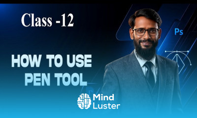Photoshop Tutorial for Beginners Class 12 How to Use Pen Tool