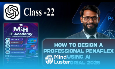 How to Create Pena flex design with AI Set for printing in photoshoot p