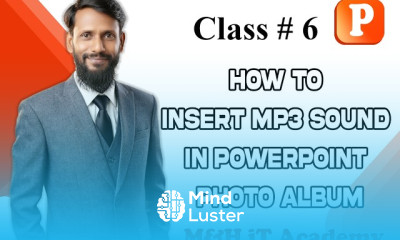 class 6 How to Insert MP3 Sound in PowerPoint Photo Album