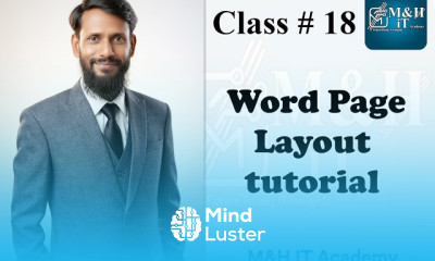 class 18 word page layout tutorial