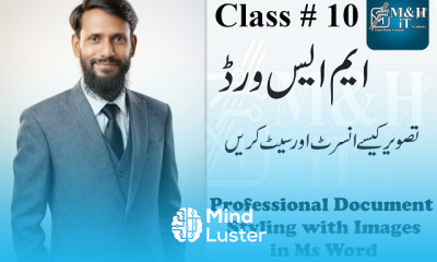 class 10 Professional Document Styling with Images تصویر کیسے انسرٹ کریں اور سیٹ کریں