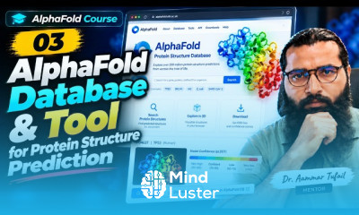 03 AlphaFold Database Tool for Protein Structure Prediction  AlphaFold Course Urdu Hindi