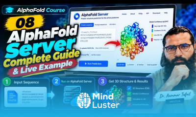 08 AlphaFold Server Complete Guide Live Example  AlphaFold Course Urdu Hindi