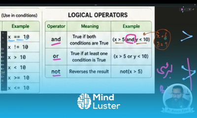 24 Conditional and logical operators in Python